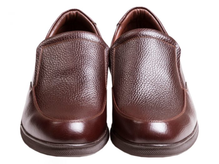 کفش مردانه پرسنلی رنگ قهوه ای مدل نروژی