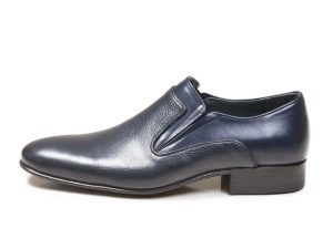 عکس مدل کفش مردانه رسمی بی بند آلدو رنگ سرمه ای