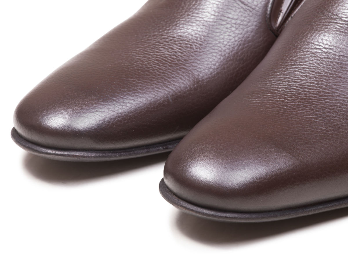 کفش مردانه با چرم مات شلانگ مدل آلدو قهوه ای