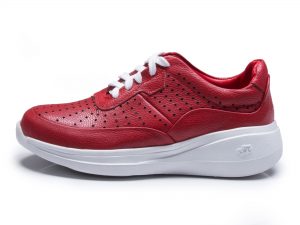 عکس مدل کفش اسپرت قرمز باران - کفش پیاده روی زنانه مدامین